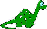 Zino the dinosaur by the river